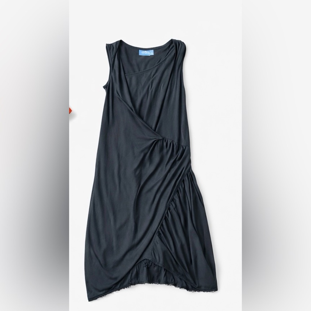 Simply Vera Vera Wang Asymmetrical Black Dress
